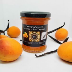 confiture abricot vanille